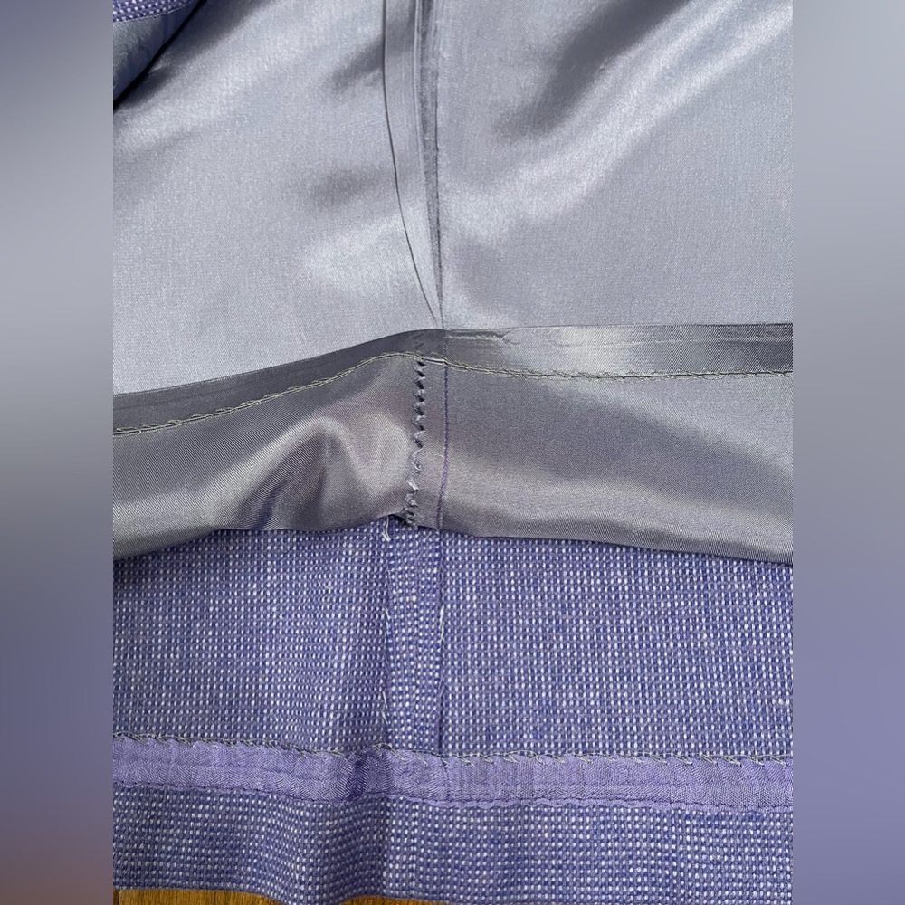 Vintage Pendleton 100% Virgin Wool Blue Blazer Size 14 - Picture 6 of 14